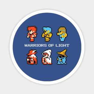 Warrior Of Light Pattern 1 Magnet